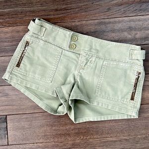 Abercrombie & Fitch Olive Green Shorts
